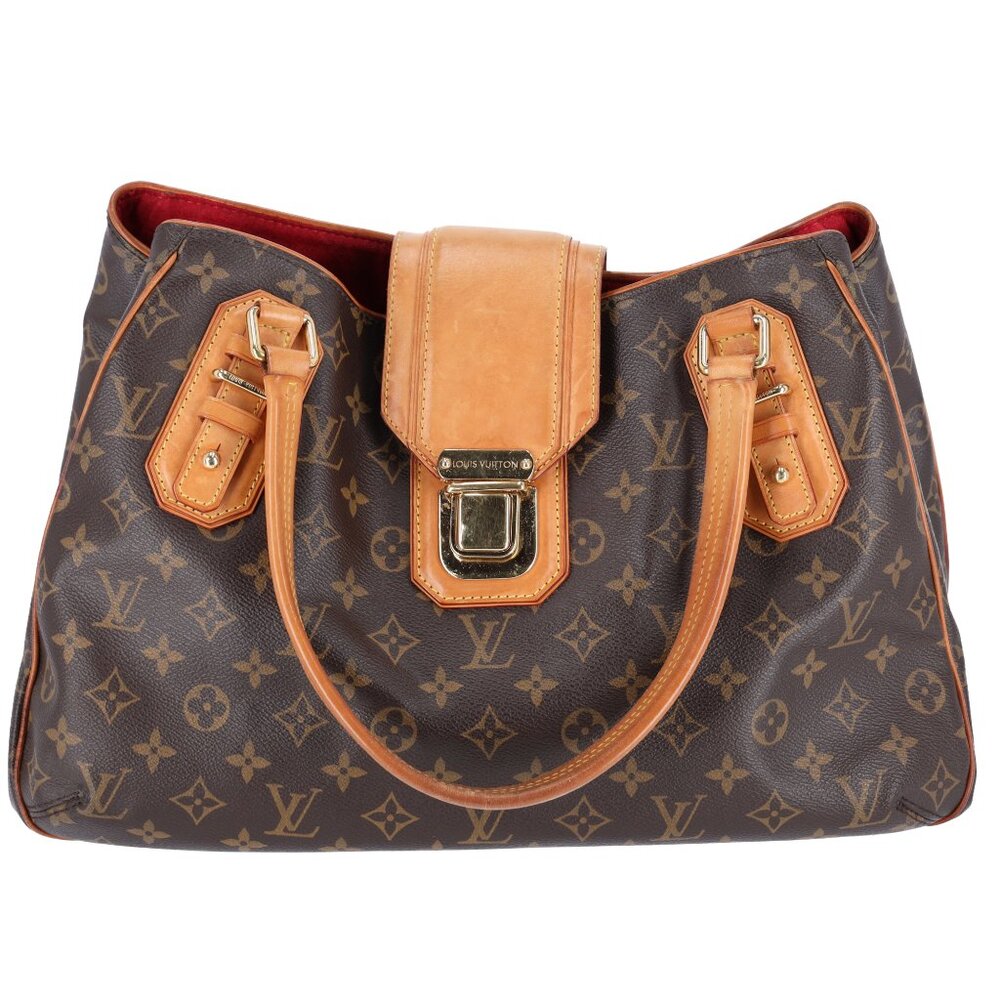 Louis Vuitton Monogram Brown Shoulder Tote Handbag - Picture 3 of 16